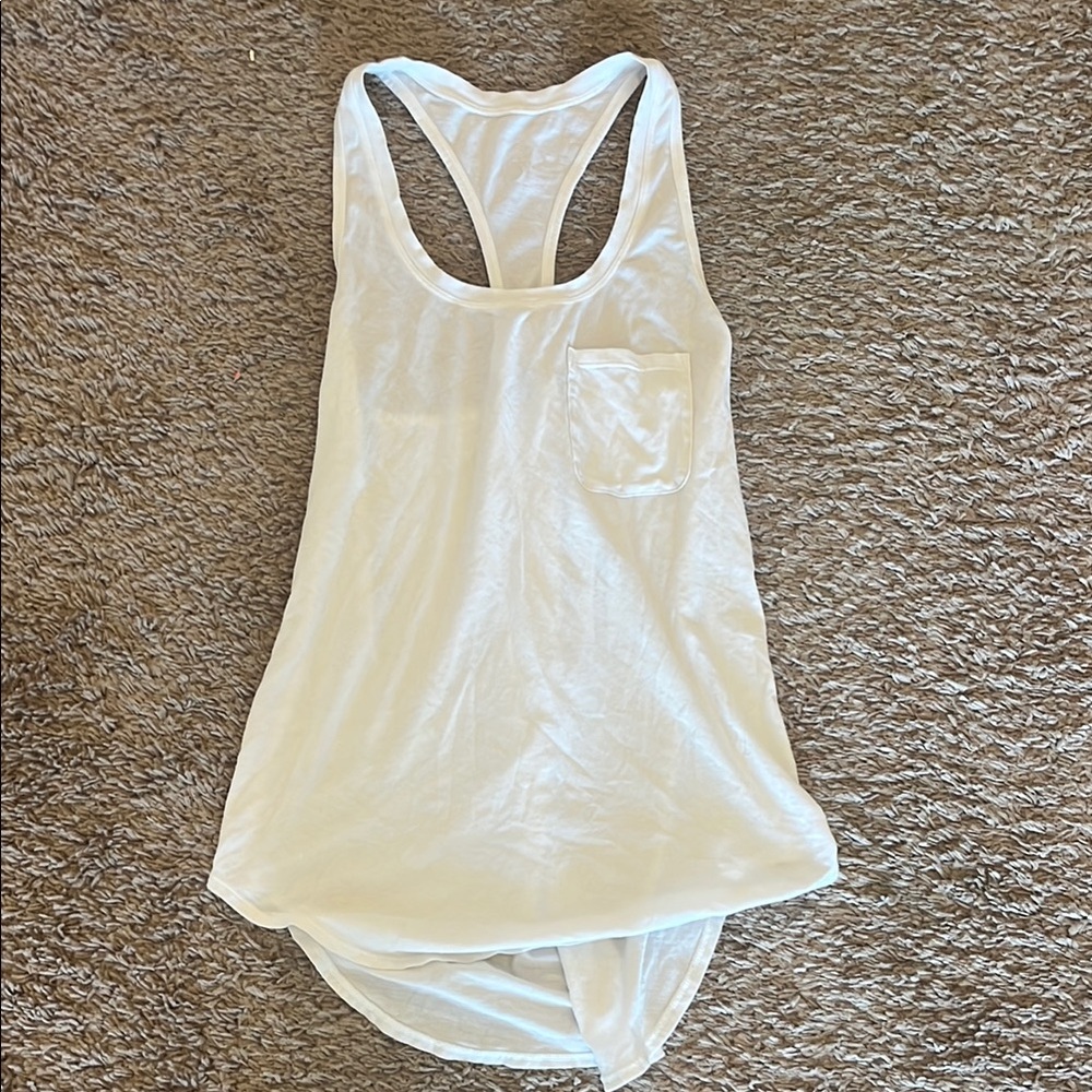 White Sleeveless Women's Top